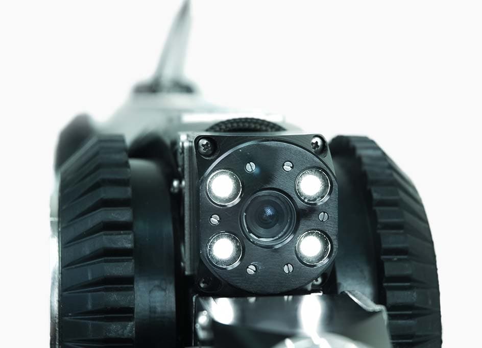 dt340 rear facing camera lights on