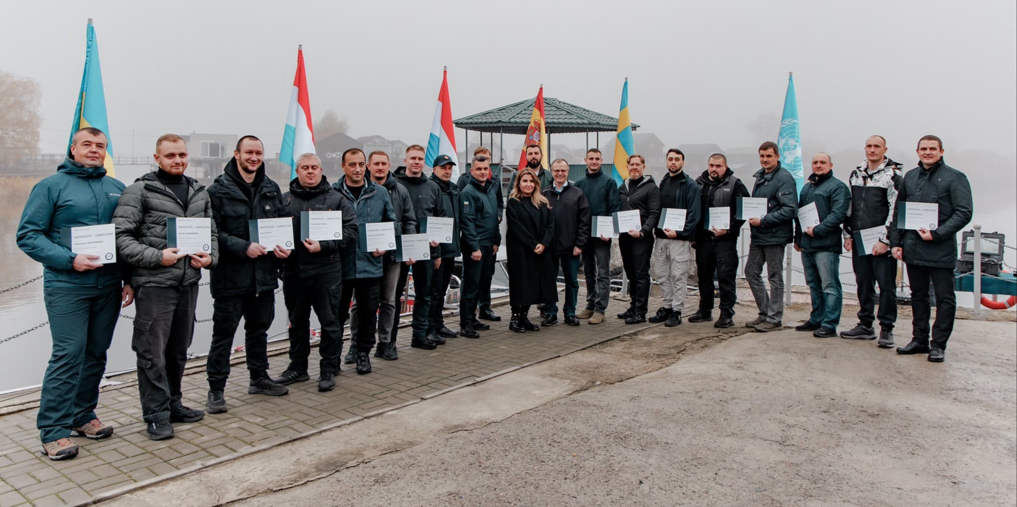 undp, demining, rov, underwater rov, submersible robot, underwater drone