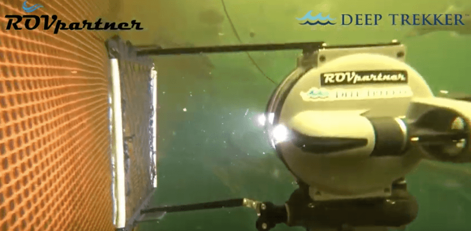 DTG3 equipped with net repair patch