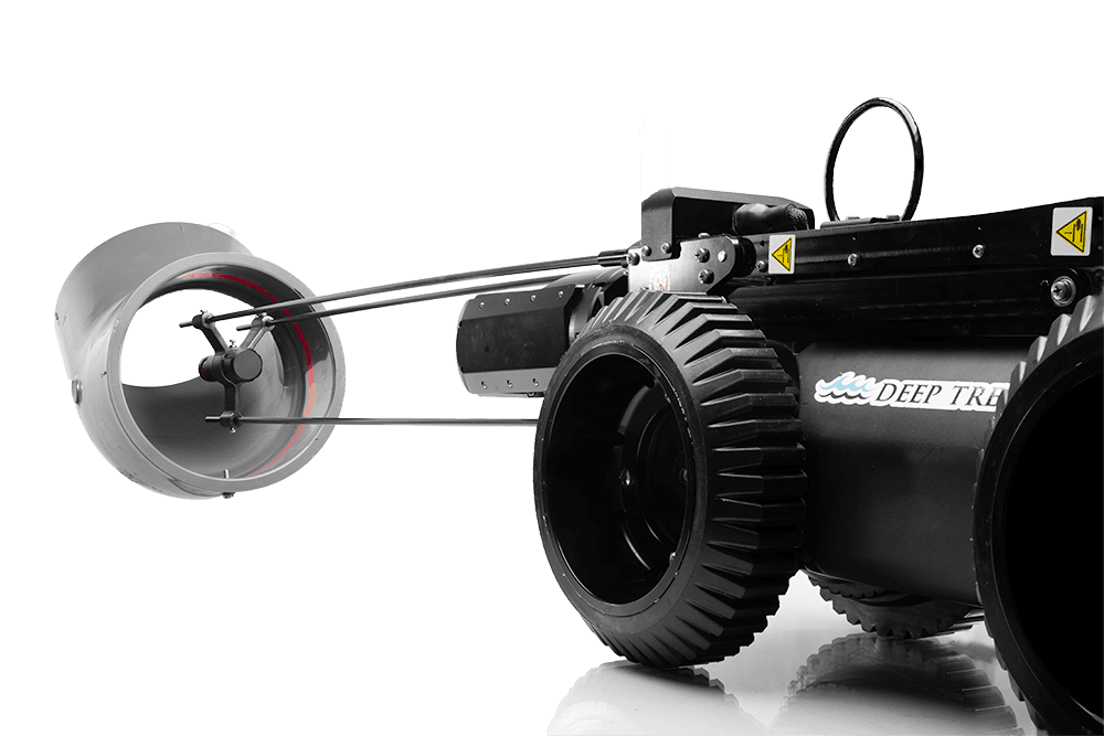 DT340 Laser Ring going in pipe