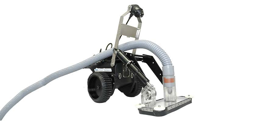 dt640 utility crawler vacuum cleaner water tank rov