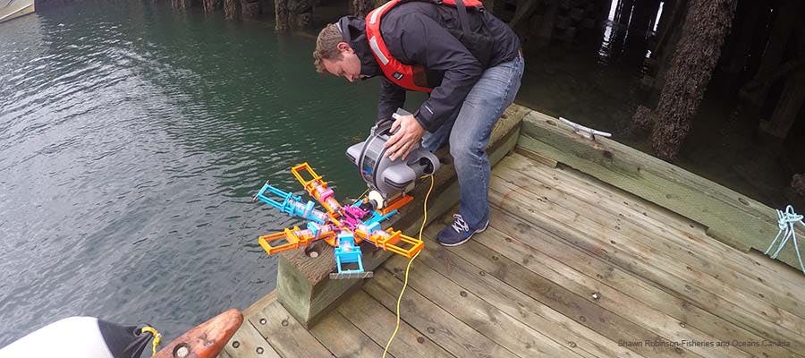 climate change research underwater drone