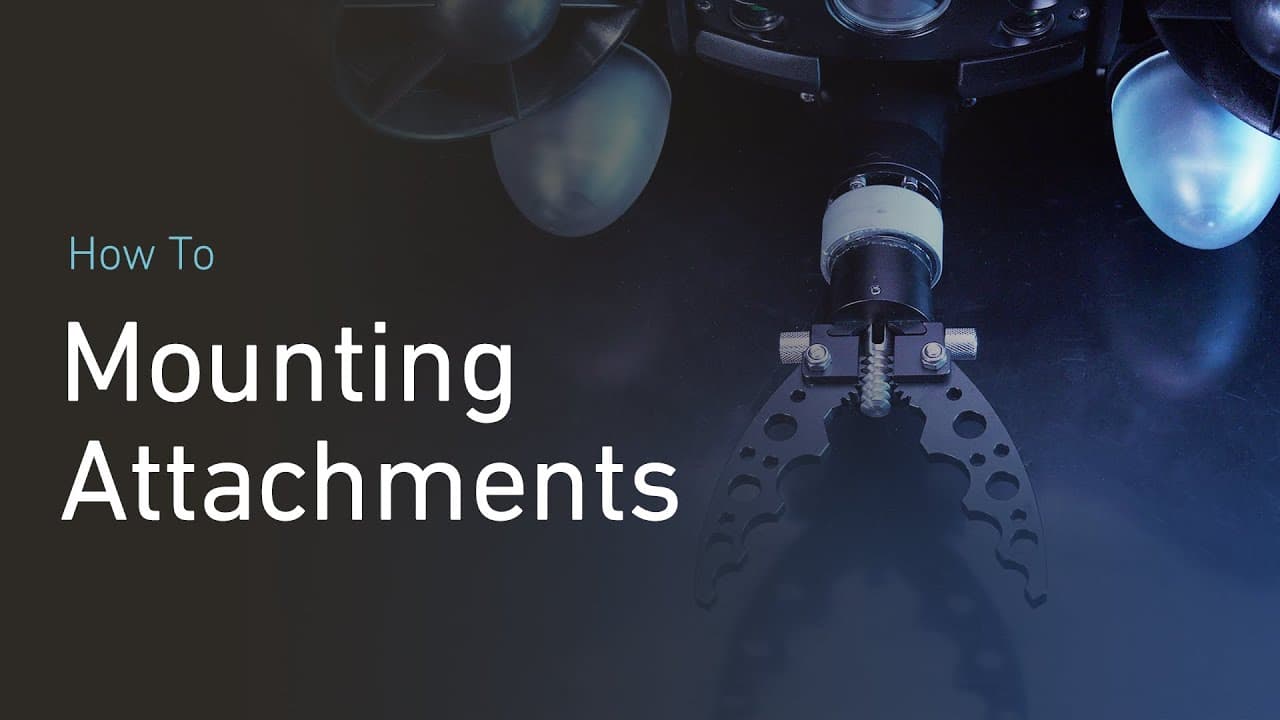 mounting rov attachments