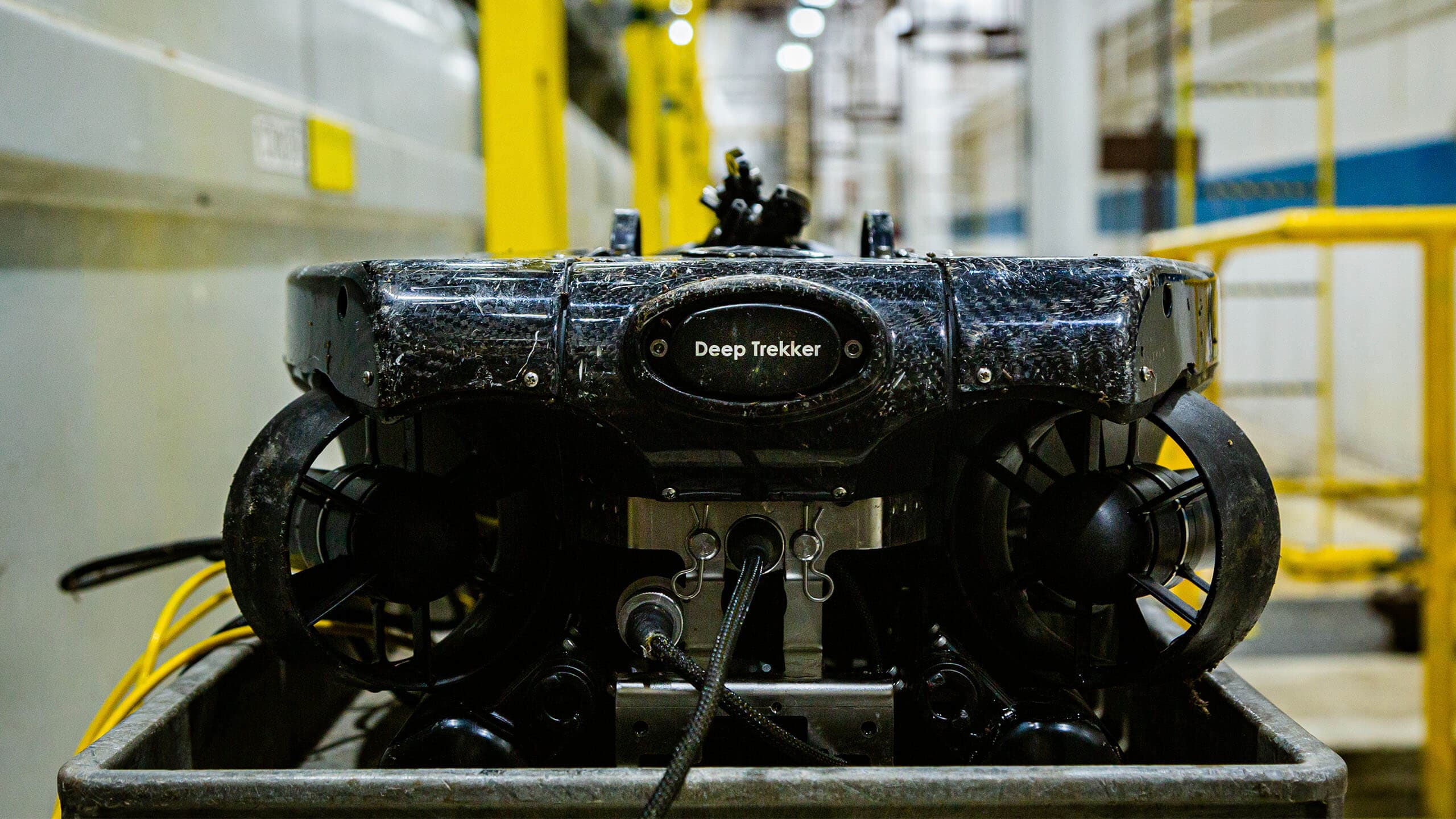 The REVOLUTION ROV in an energy plant