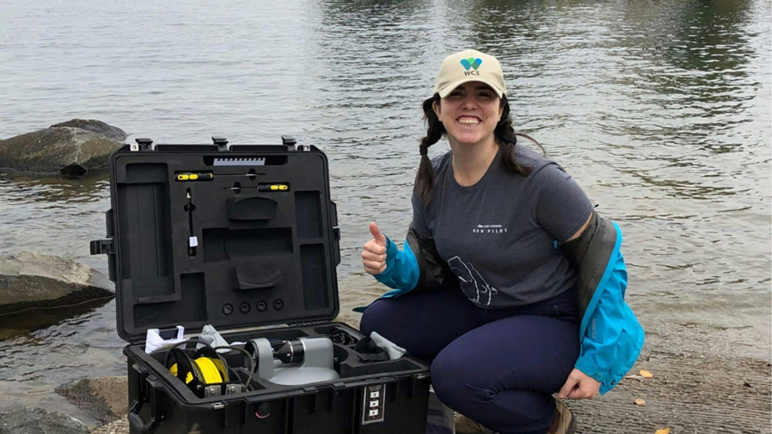 Photo lake Sturgeon - Deep Trekker Portable ROV 