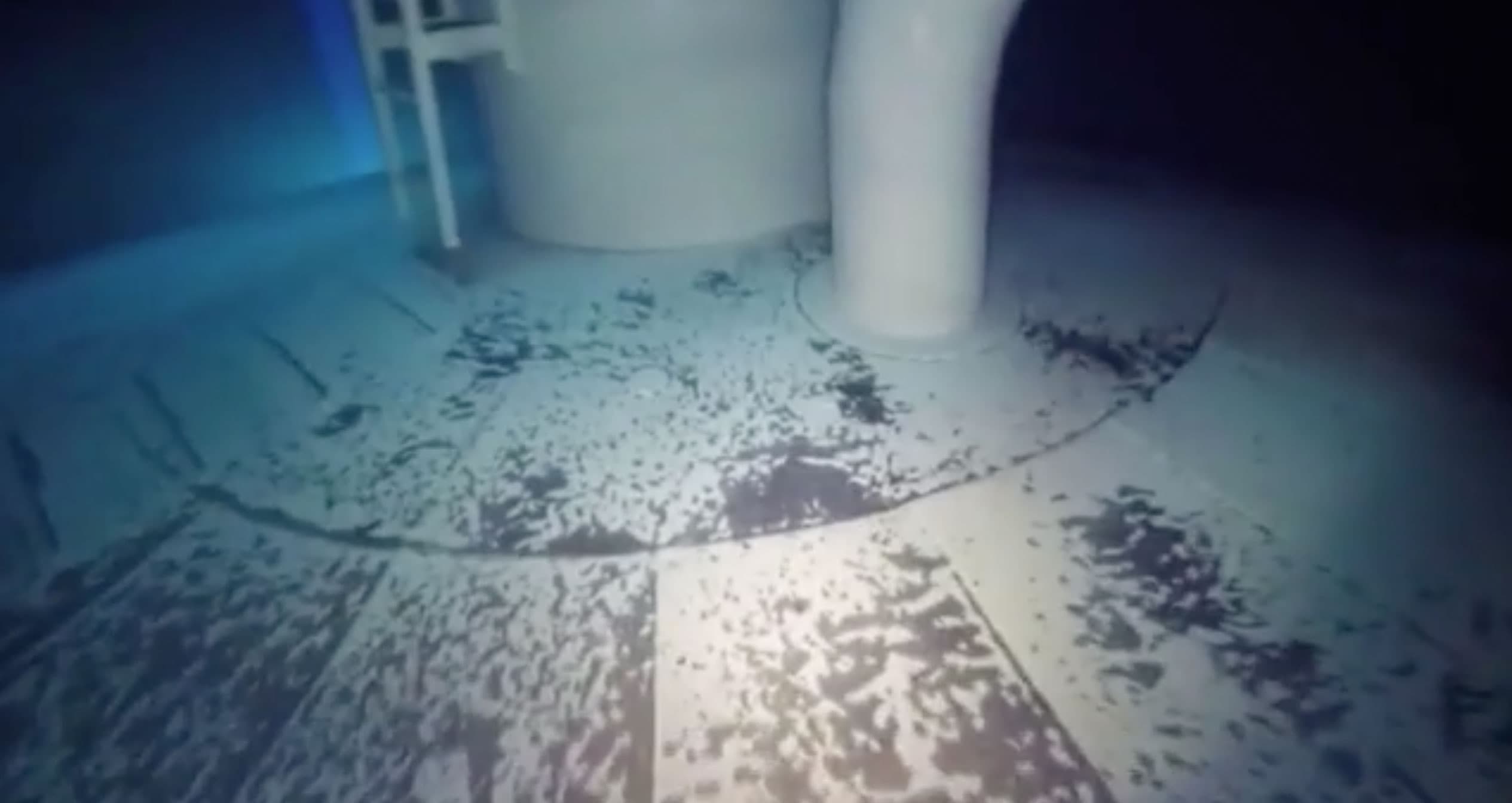 Underwater Done Potable Water Tank Inspection