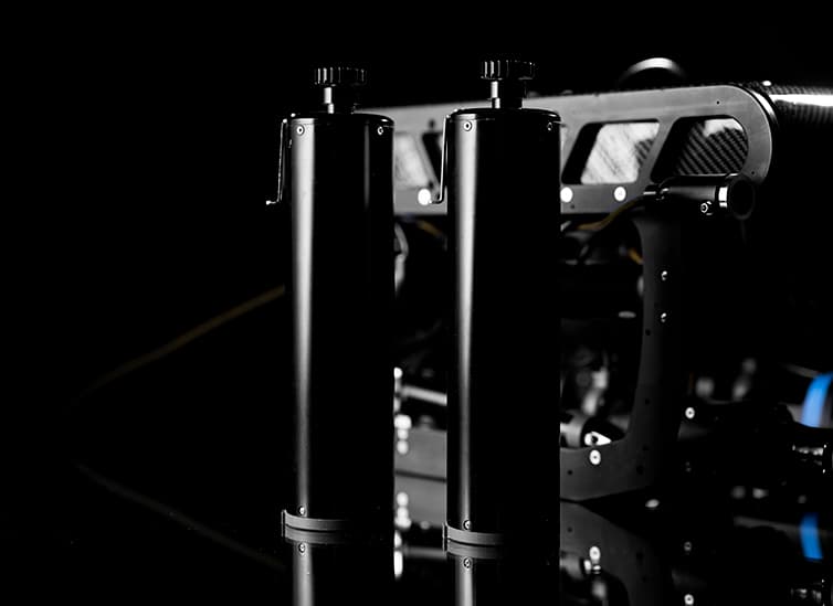 Close up of PIVOT Batteries