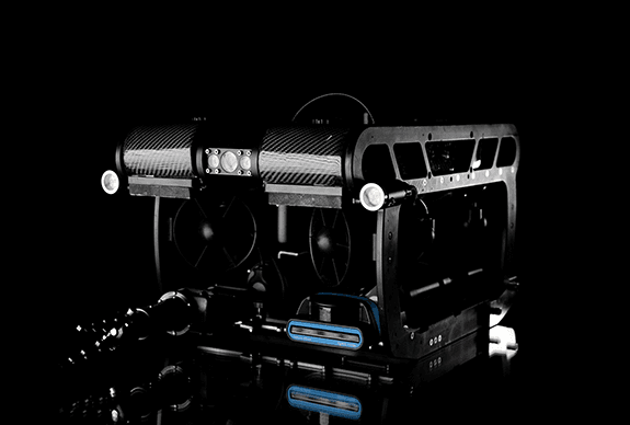 Side view of the PIVOT ROV