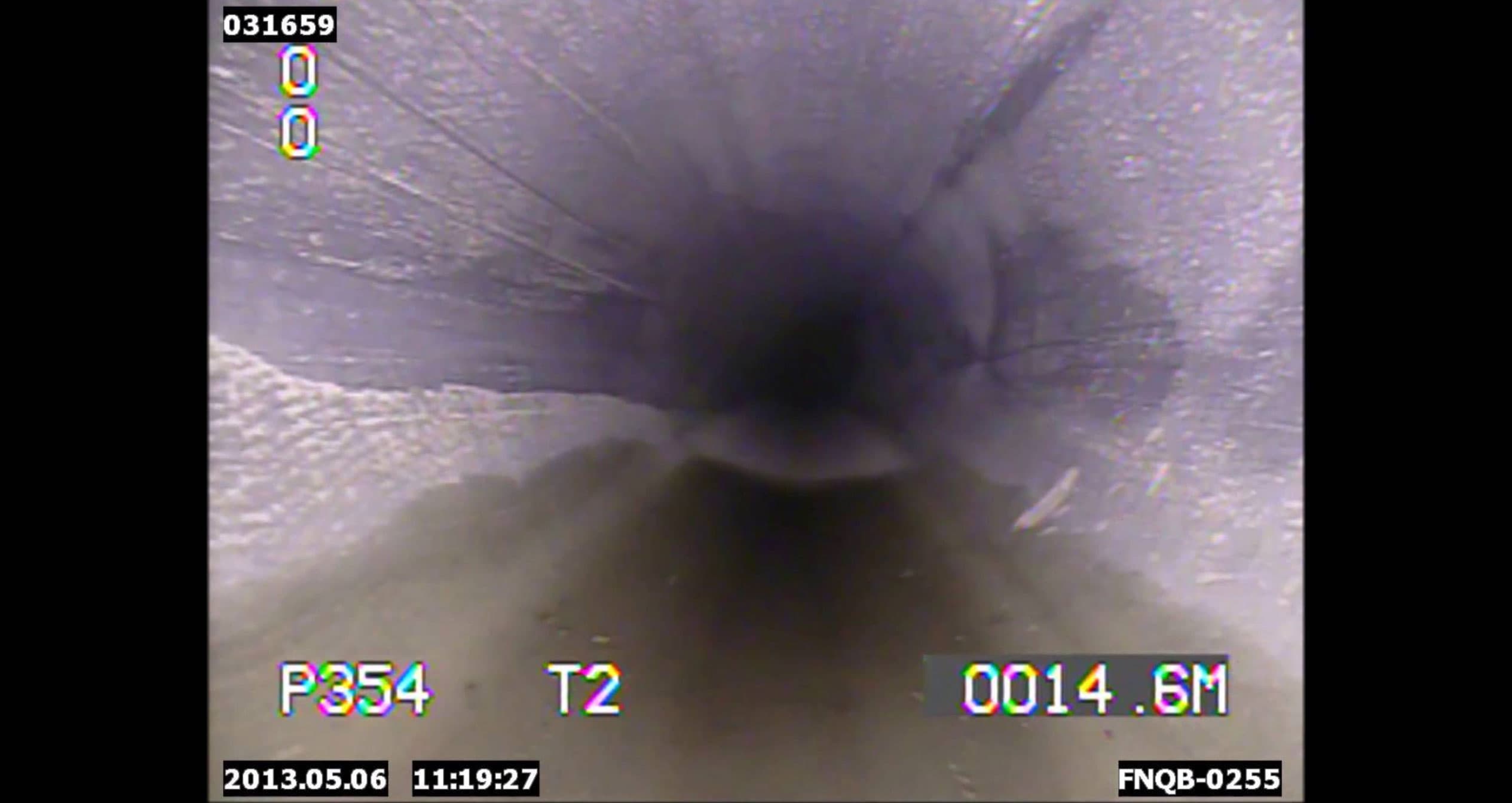 CCTV Storm Water Pipe Crawler Inspection