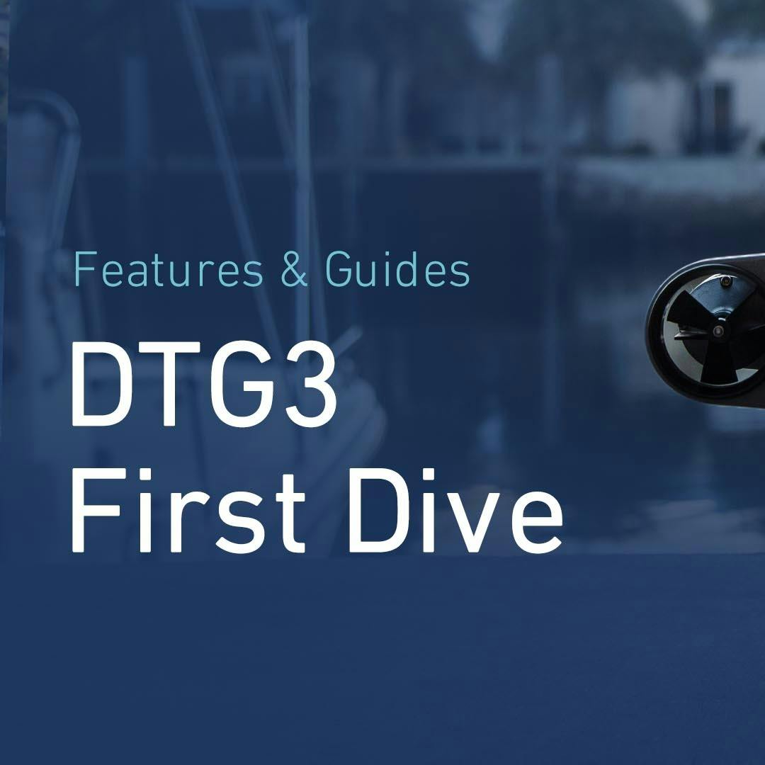 dtg3 first dive video