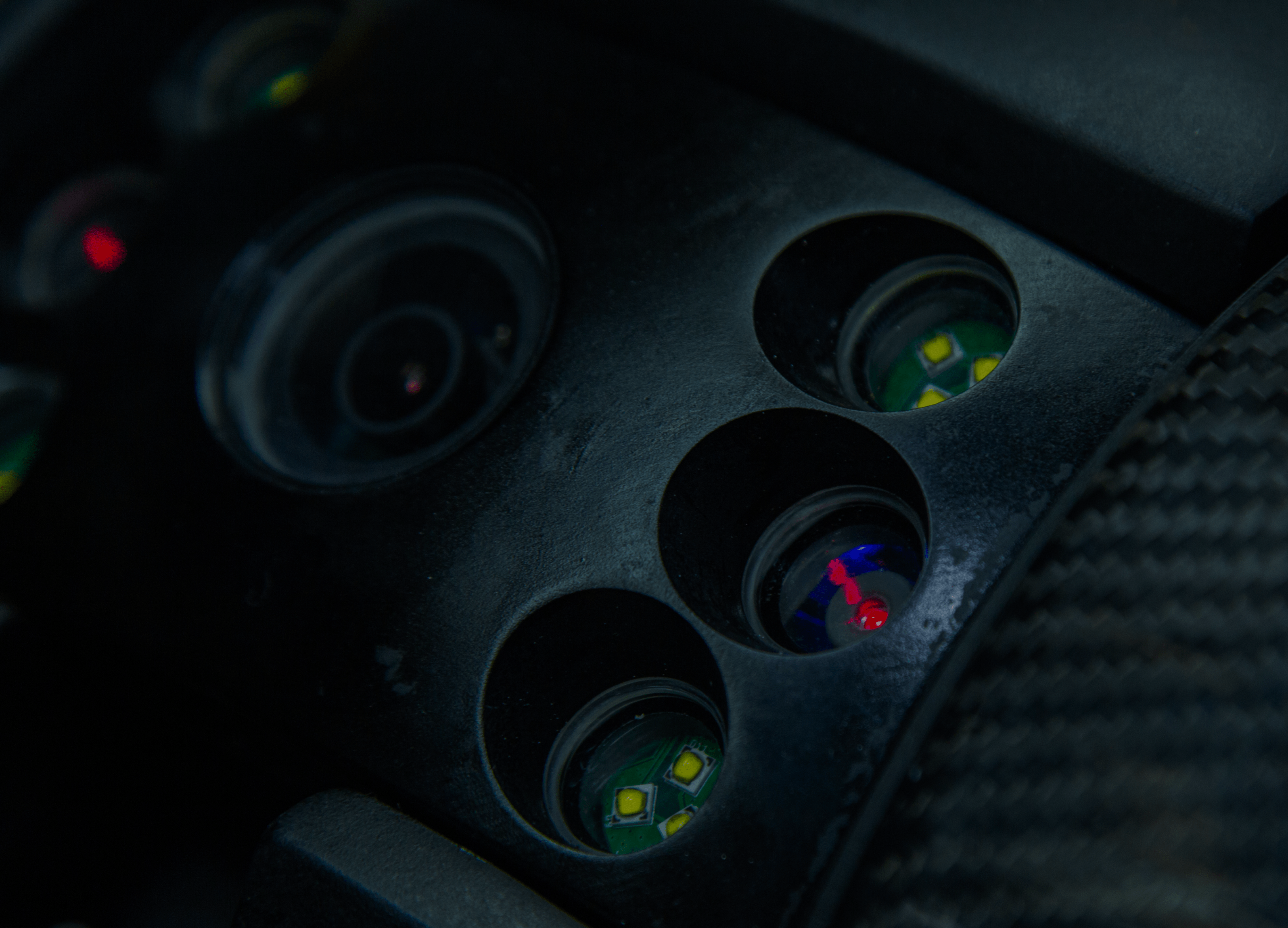 Close up shot of REVOLUTION ROV rotating camera