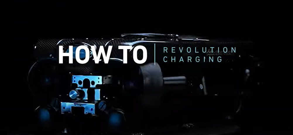 Video of how to charge a REVOLUTION ROV
